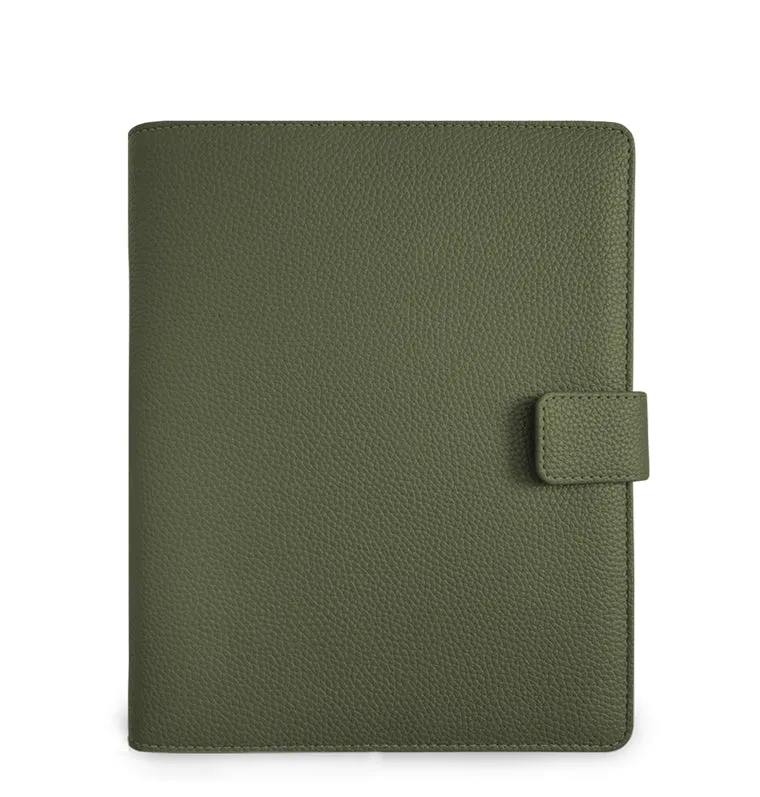 filofax-camden-organiser-a5-schwarz-olive-mocha-aus-recyceltem-kunstleder image 1