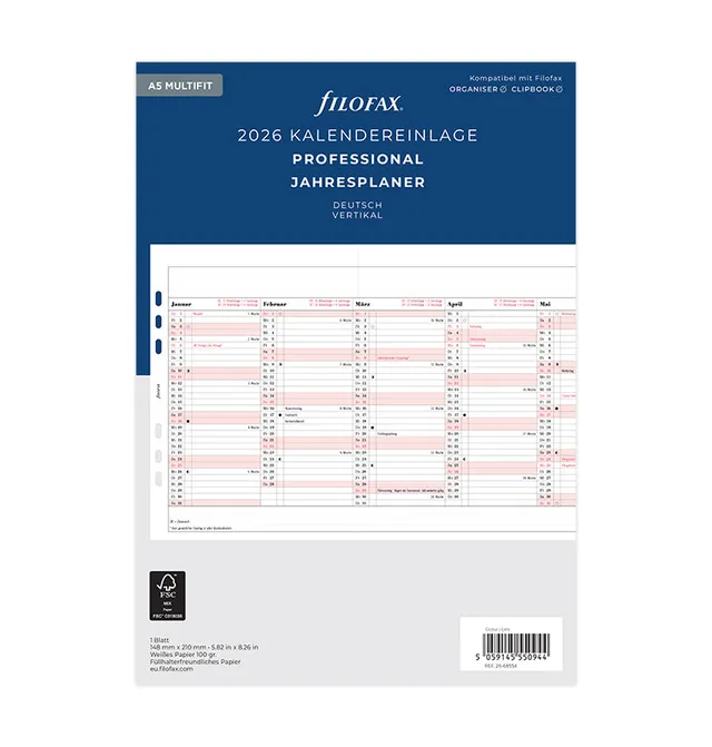 filofax-jahresplaner-deutsch-a5-2026-leporello-multifit image 1