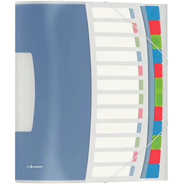 esselte-624030-ordnungsmappe-vivida-a4-pp-12-f-cher-mehrfarbig image 1