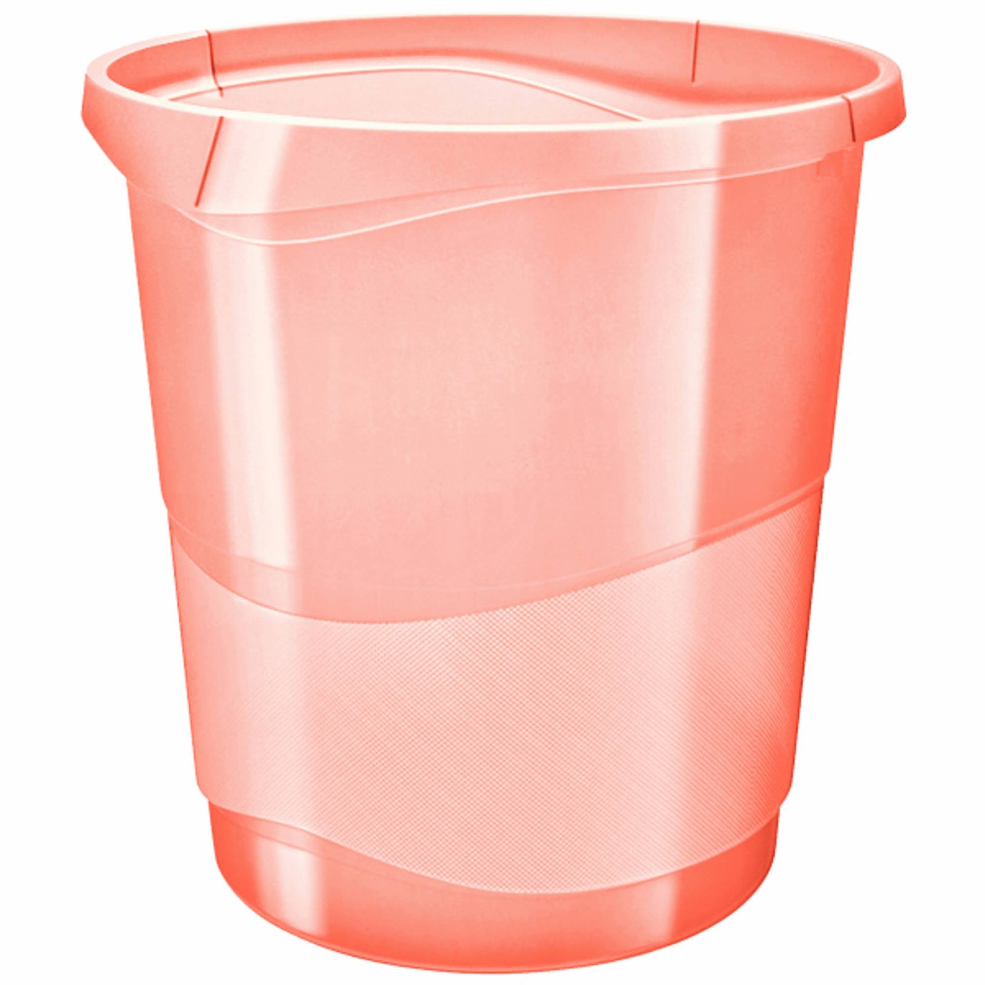 esselte-colour-ice-papierkorb-14-liter-pfirsich-626288 image 1