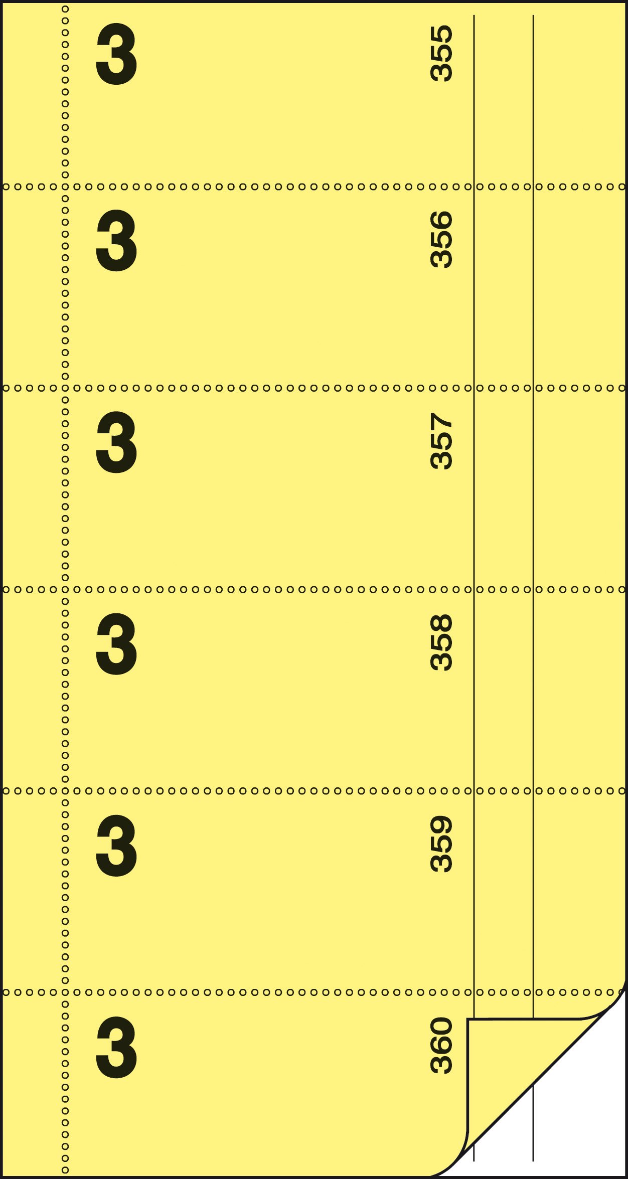 sigel-bo003-bonbuch-gelb-10-5-x-20-cm-360-abrisse-kellner-nr-3 image 2