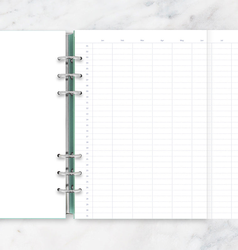 filofax-clipbook-jahresplaner-undatiert-a5-sale image 2