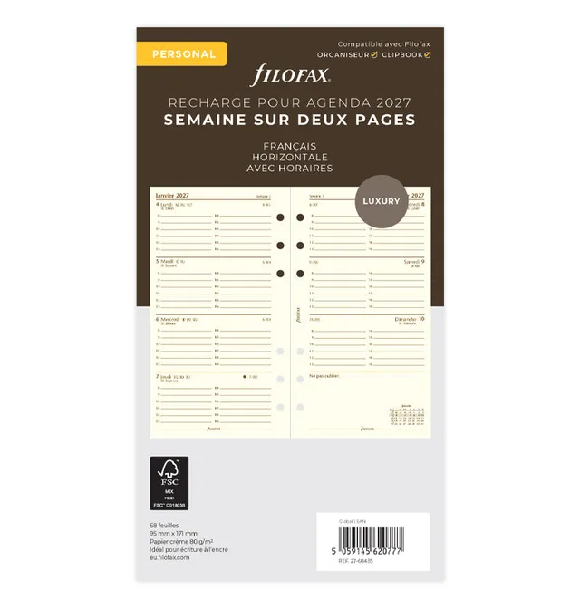 filofax-kalendereinlage-personal-2027-1-woche-2-seiten-franz-sisch-2 image 1