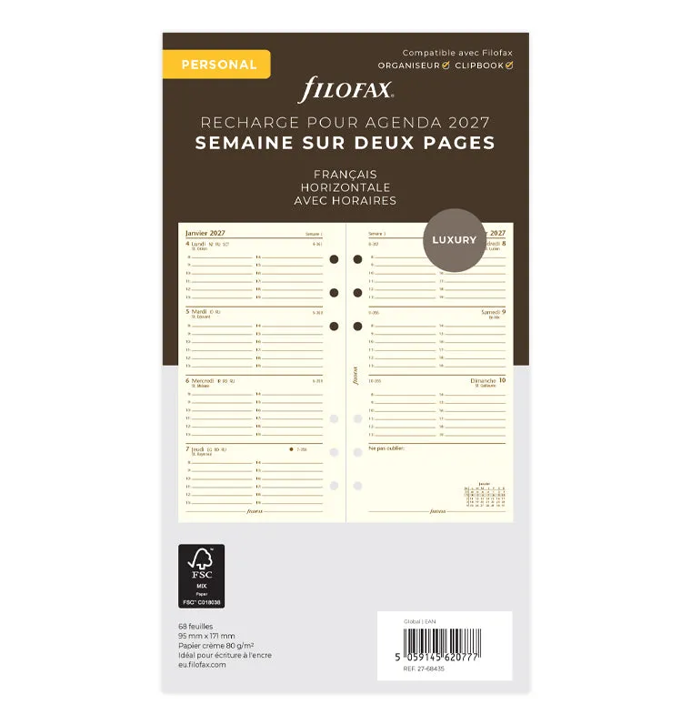 filofax-kalendereinlage-personal-2027-1-woche-2-seiten-franz-sisch-2 image 1