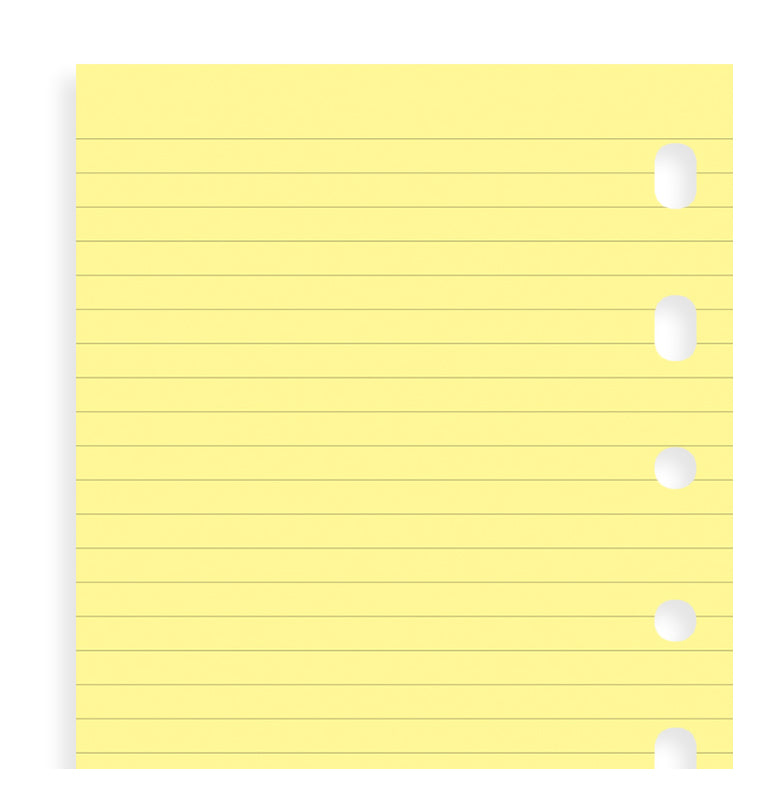 filofax-notizpapier-gelb-liniert-pocket-20-blatt image 4