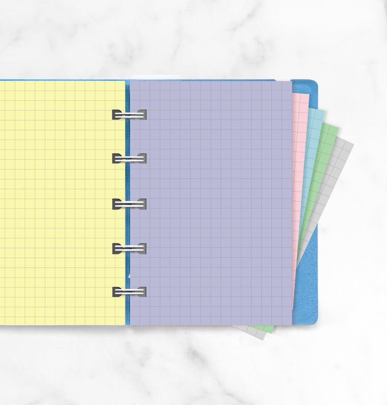 filofax-notebook-nachf-llpack-pocket-pastel-kariert image 2