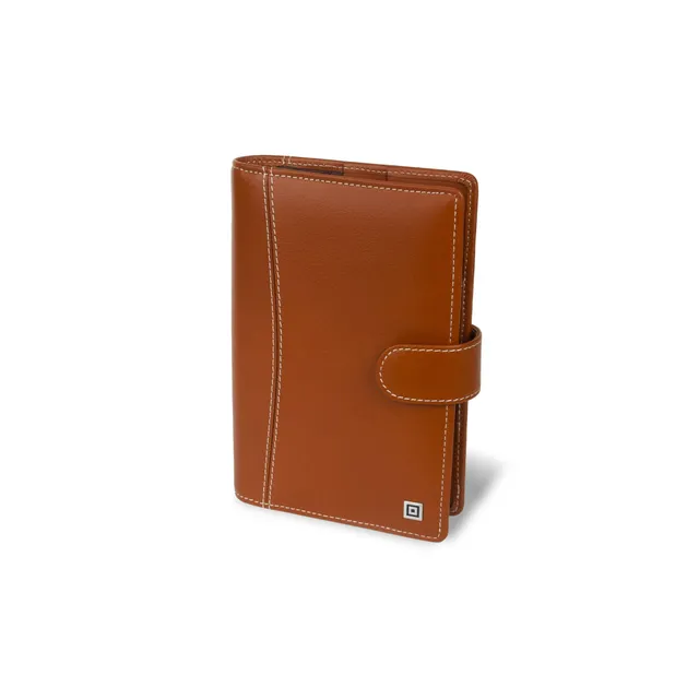 time-system-compact-montana-braun-ringbuch-mit-verschlusslasche-italienisches-le image 1