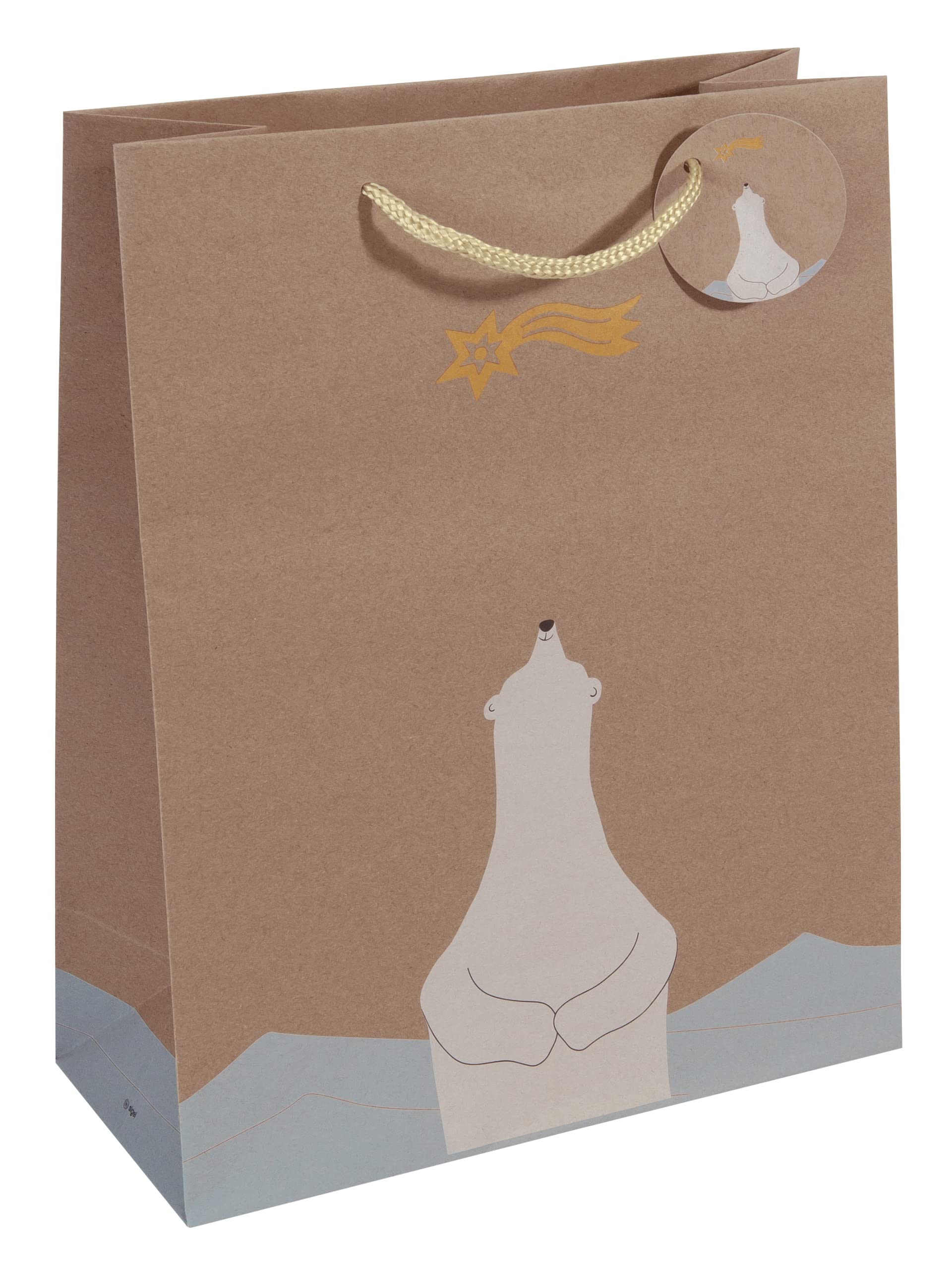 sigel-kraftpapier-geschenkt-ten-eisb-r-stern-gro-26x33cm-5er-set image 3