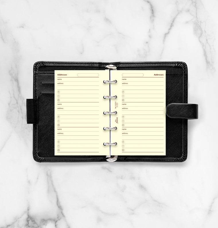 filofax-kontakte-cotton-cream-mini-adress-einlage image 3