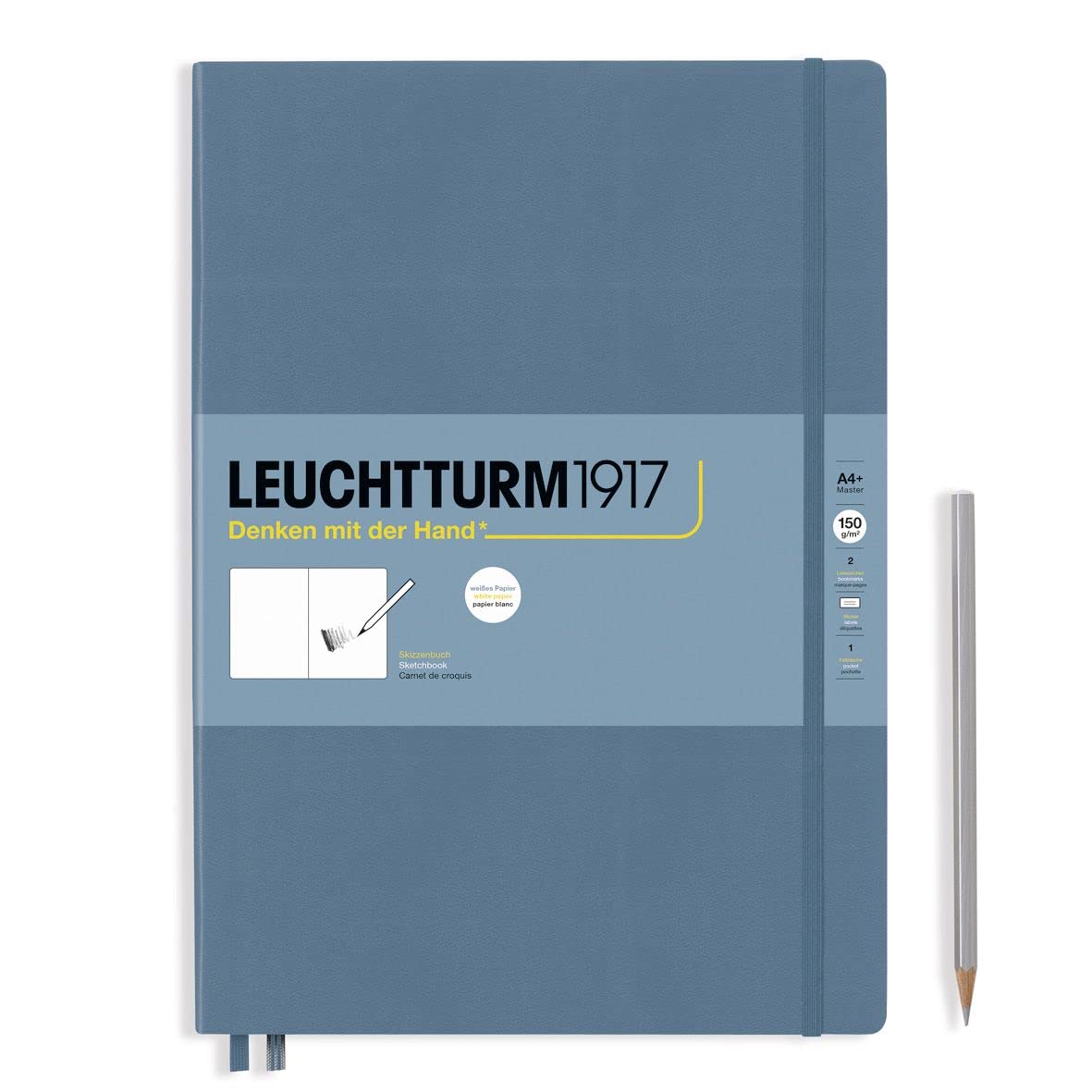 leuchtturm1917-some-lines-a-day-5-jahres-buch-medium-a5-salbei image 8