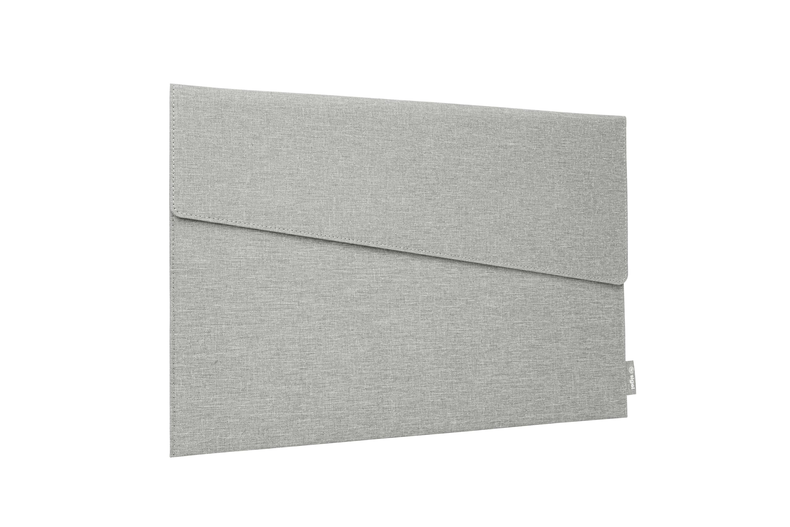 sigel-laptop-tasche-slim-sleeve-14-zoll-rpet-filz-hellgrau-mit-magnetverschluss image 1