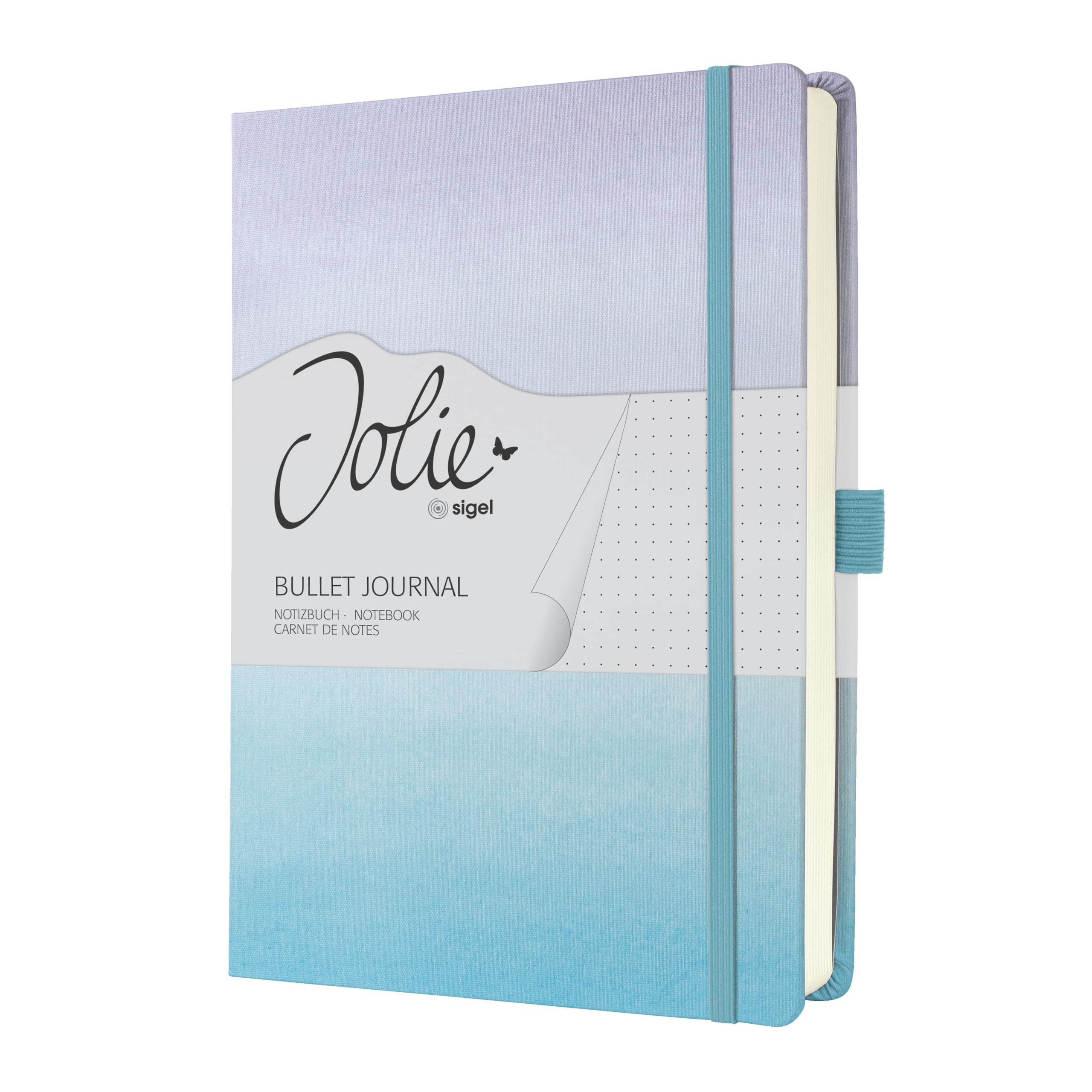 sigel-jolie-bullet-journal-a5-dotted-pink-200-seiten-hardcover image 7