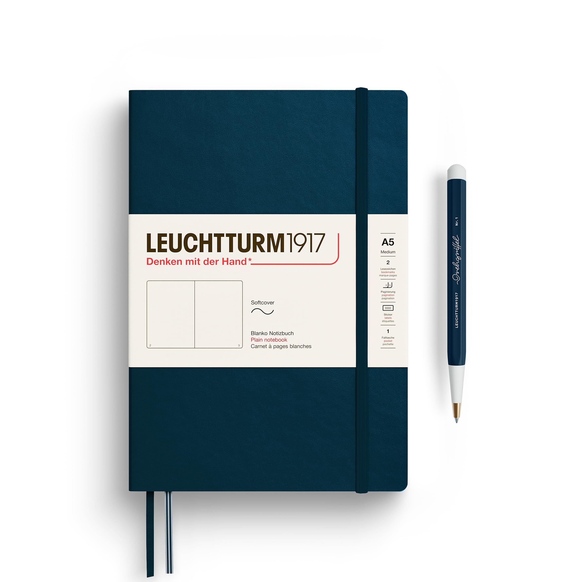 leuchtturm1917-notizbuch-medium-a5-softcover-dotted-sunflower image 8