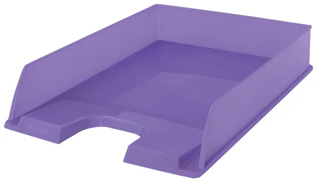 esselte-colour-breeze-briefablage-a4-stapelbar-lavendel image 1