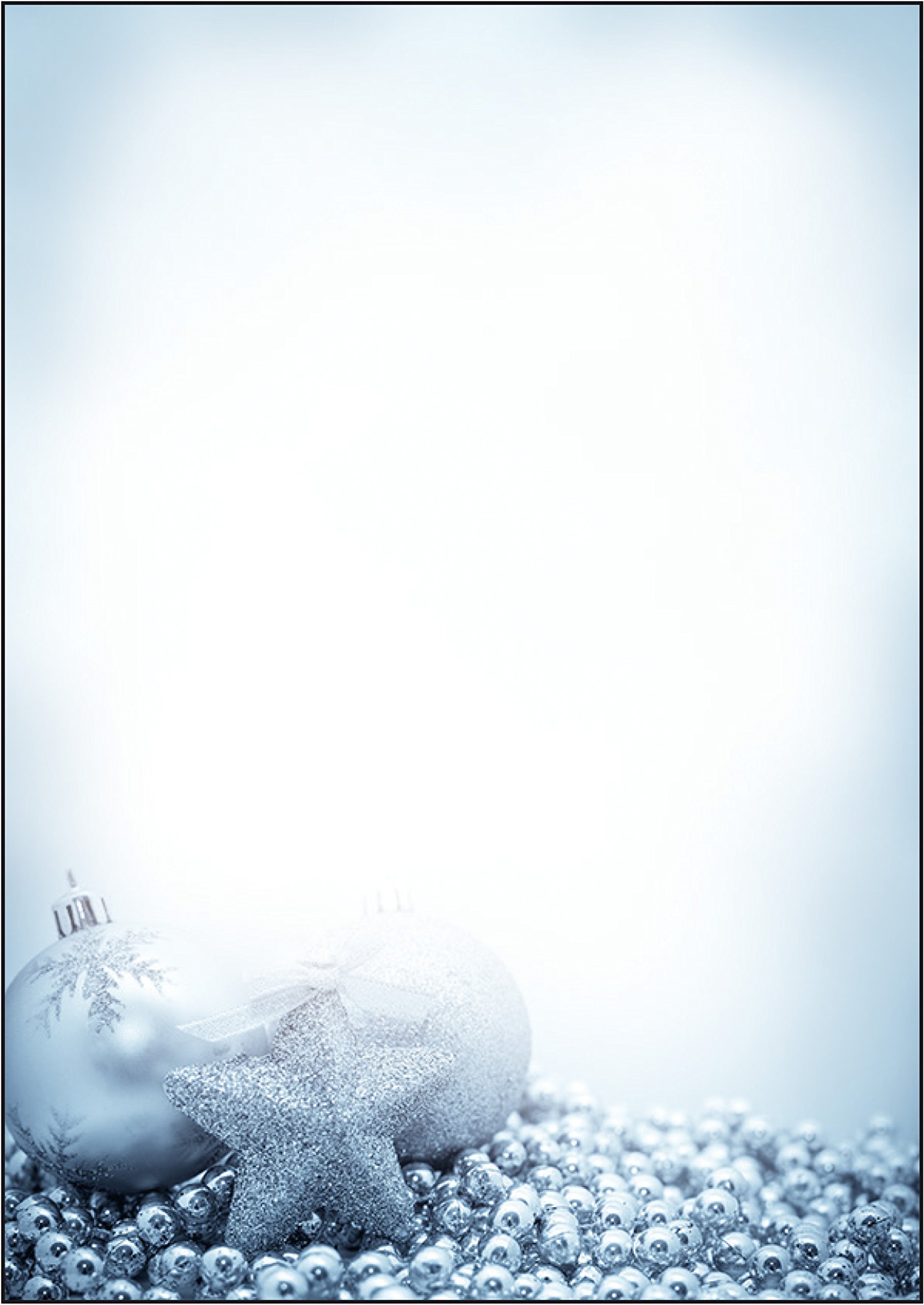 sigel-weihnachtsbriefpapier-blue-mystery-a4-100-blatt image 1