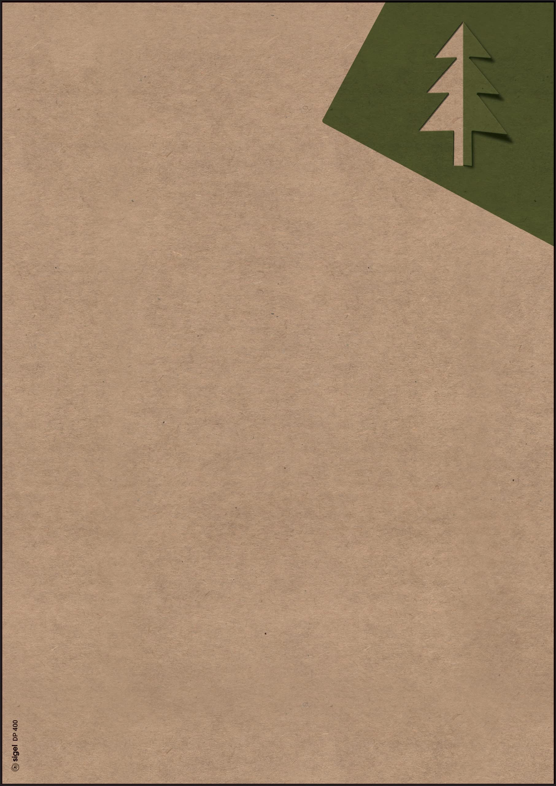 sigel-weihnachtsbriefpapier-cut-out-stil-a4-25-blatt-kraftpapier image 6