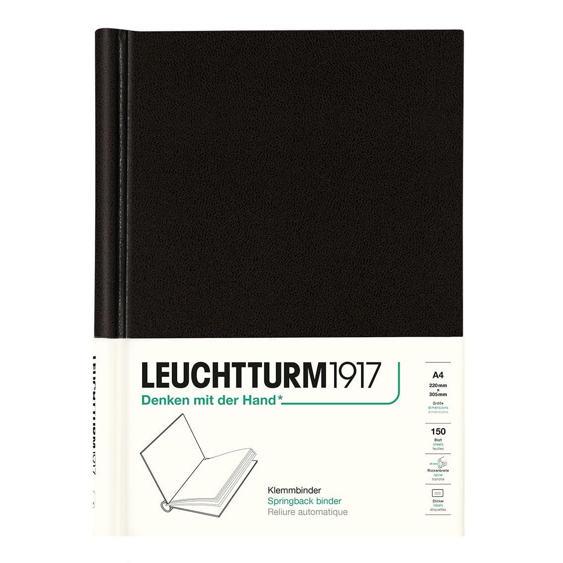 leuchtturm1917-klemmbinder-peka-a4-dunkelblau-f-r-150-blatt image 8