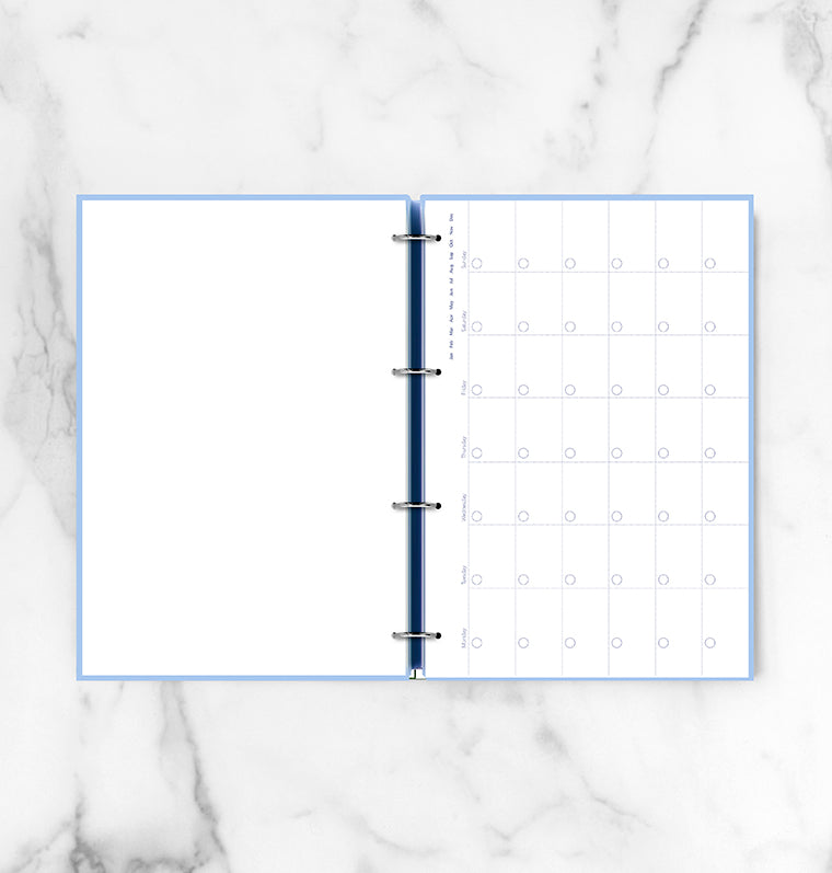 filofax-clipbook-monatsplaner-undatiert-a4-12-monats-bersichten-faltbar image 3