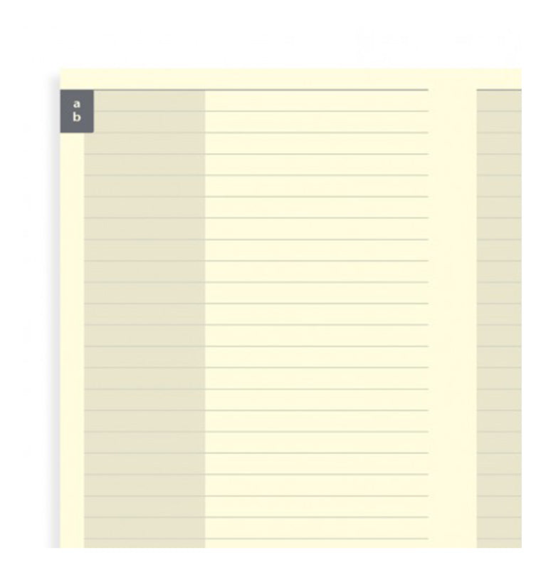 flex-by-filofax-kontakte-slim-adressbuch-48-seiten-liniert image 1