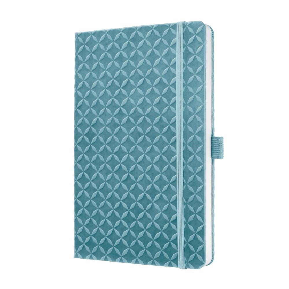 sigel-notizbuch-jolie-a5-liniert-tagebuch-blau-hardcover image 1