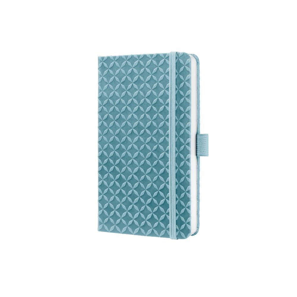 sigel-notizbuch-jolie-a6-liniert-tagebuch-blau-hardcover image 1
