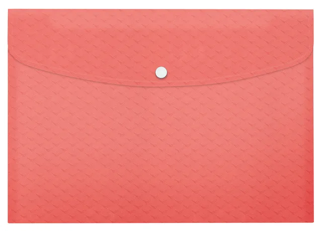 esselte-colour-breeze-a4-dokumententasche-3er-set-koralle-mit-druckknopf image 1