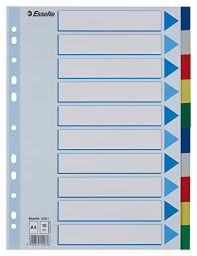 esselte-register-a4-10-teilig-mehrfarbig-trennbl-tter-aus-kunststoff image 8