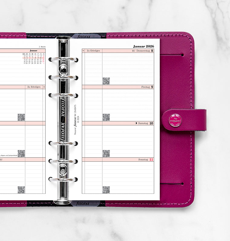 filofax-professional-kalendereinlage-2026-1-woche-2-seiten-deutsch-personal image 2