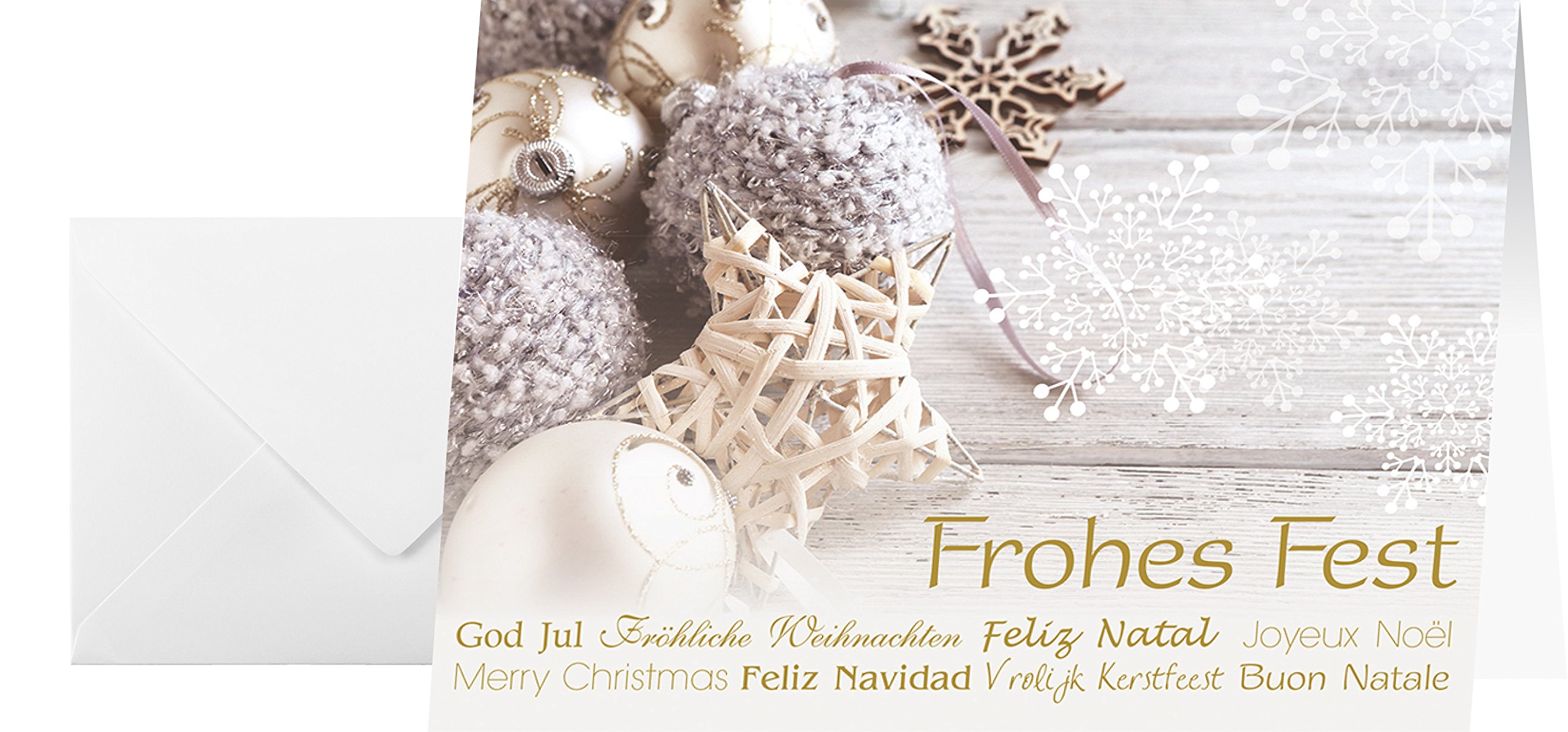 sigel-weihnachtskarten-grafische-weihnachtskugeln-a6-25-st-ck image 6