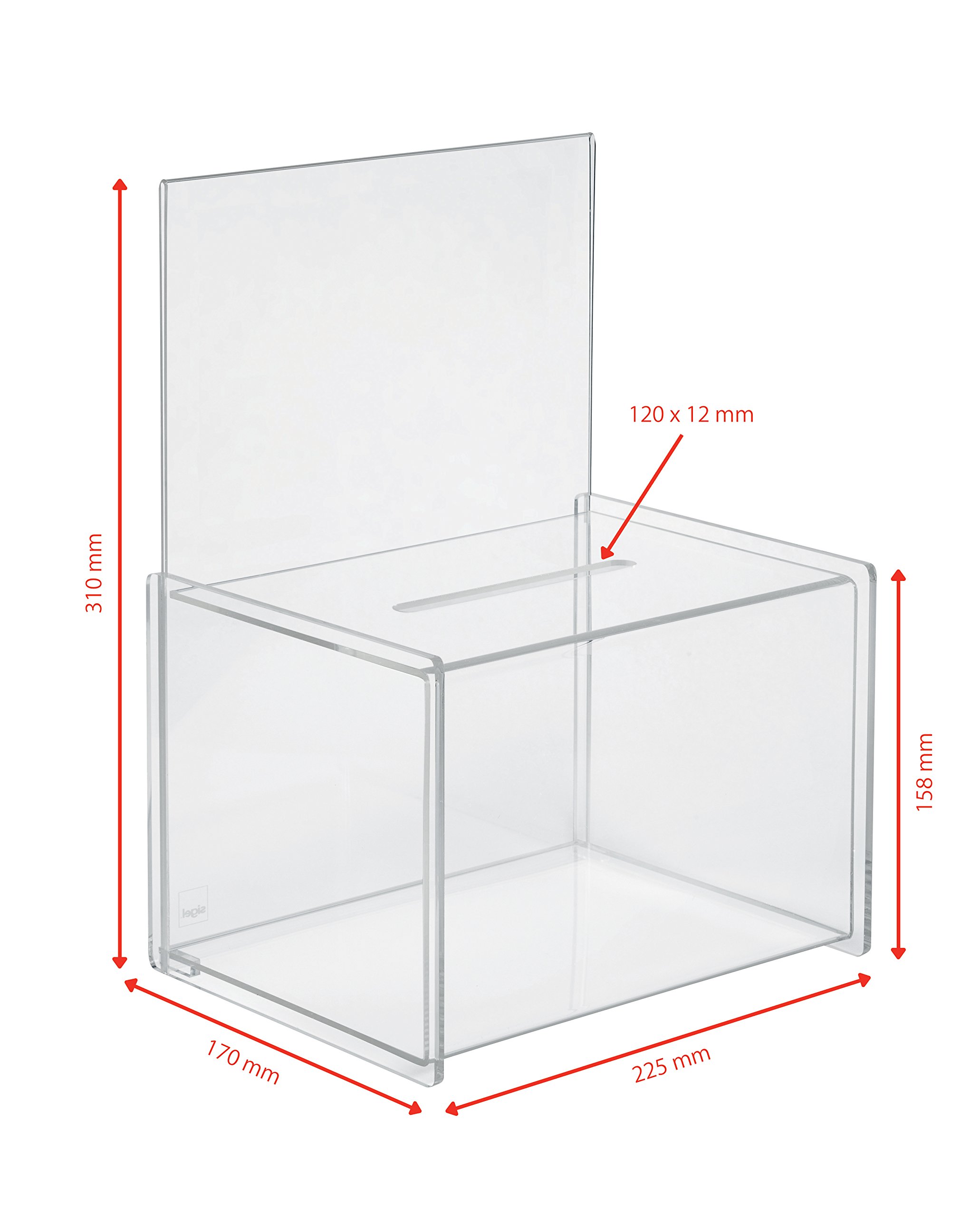 sigel-spendenbox-losbox-aus-acryl-mit-a4-einstecktafel image 6