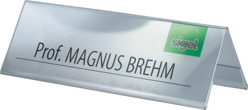 sigel-tischaufsteller-dachform-namensschild-24-x-9-cm-5er-pack image 8