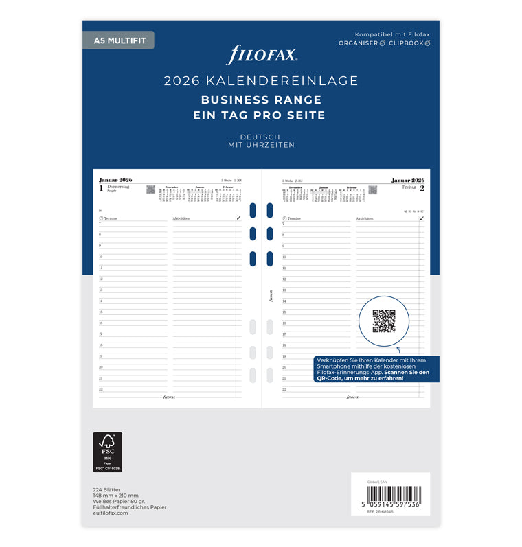 filofax-kalendereinlage-a5-multifit-2026-1-tag-1-seite-deutsch image 1