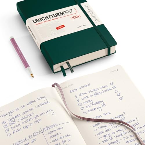 leuchtturm1917-tageskalender-2026-dotted-medium-a5-rising-sun-englisch image 5