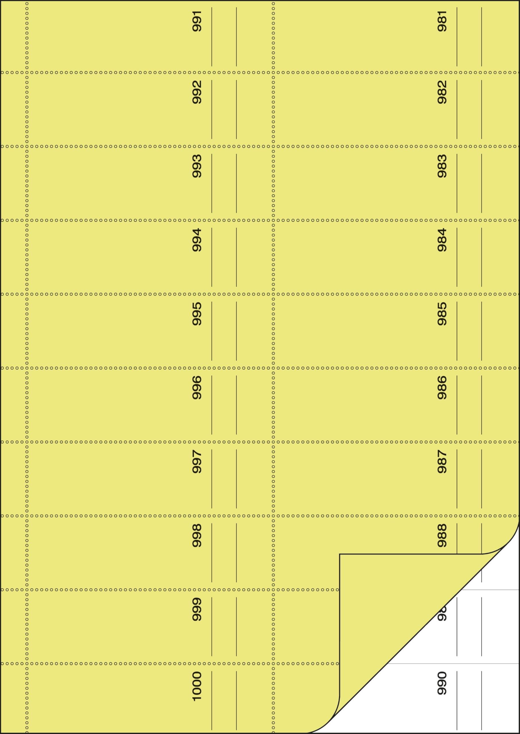 sigel-bo116-bonbuch-bonblock-a4-gelb-1000-abrisse image 3