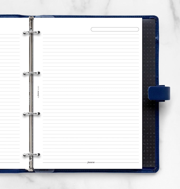 filofax-notizpapier-wei-liniert-a4-20-blatt image 2