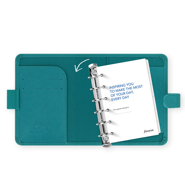 filofax-saffiano-pocket-organiser-modular-kunstleder-miniplaner image 2
