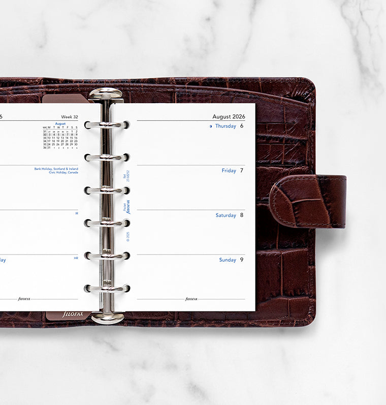 filofax-the-original-kalendereinlage-pocket-2026-2027-akademisch-1-woche-2-seite image 2