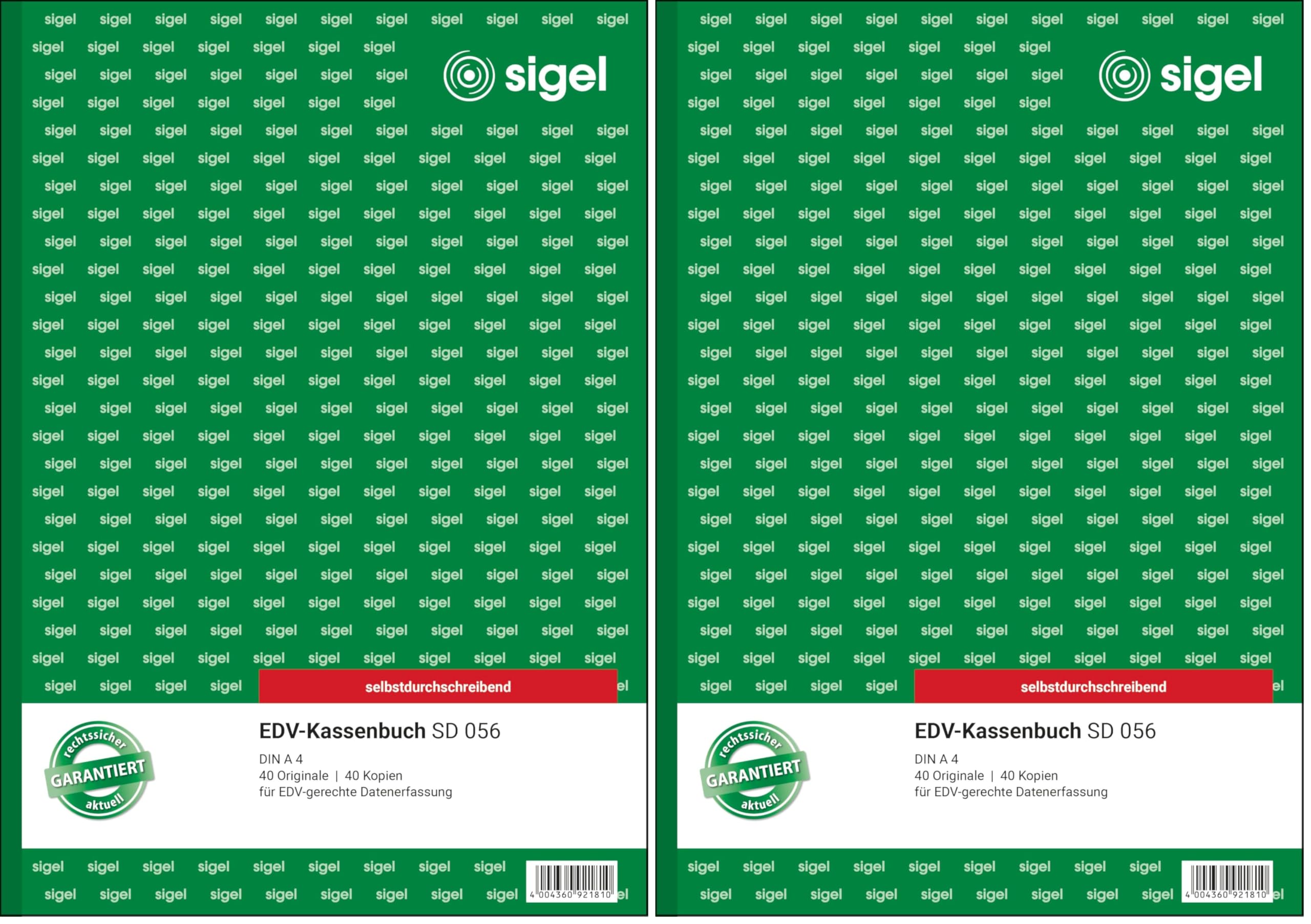 sigel-kassenbuch-edv-a4-2x40-blatt-selbstdurchschreibend image 7