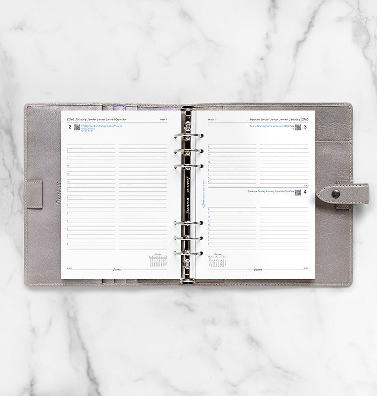 filofax-kalendereinlage-2026-a5-1-tag-1-seite-multilingual image 3