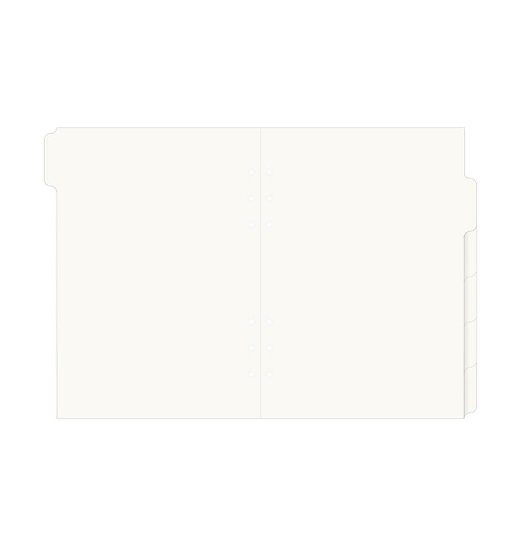 filofax-6er-blanko-trennbl-tter-cream-a5 image 2