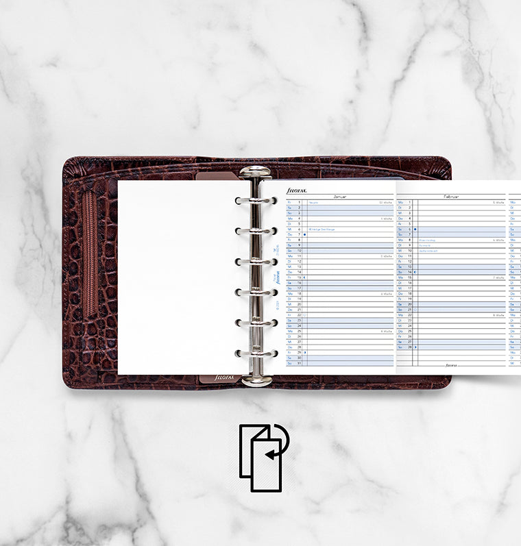 filofax-jahresplaner-deutsch-pocket-2027-leporello-kalendereinlage image 3