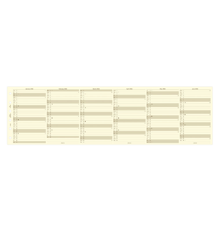 filofax-jahresplaner-cotton-cream-pocket-2026-leporello-zum-ausklappen image 4