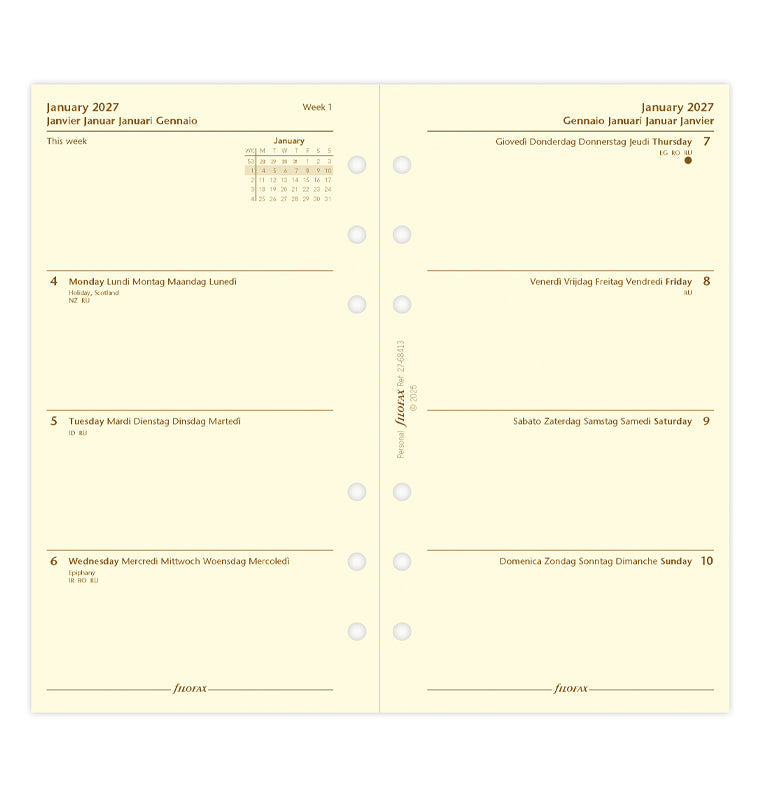 filofax-kalendereinlage-1-woche-auf-2-seiten-multilingual-personal-2027-cotton-c image 4