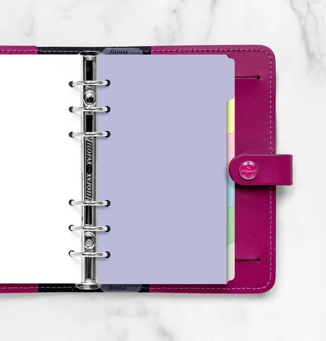 filofax-6er-blanko-trennbl-tter-pastel-personal-organiser-register image 1