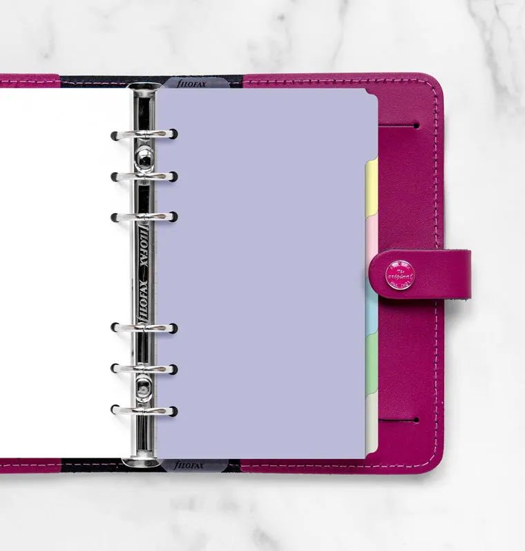 filofax-6er-blanko-trennbl-tter-pastel-personal-organiser-register image 1