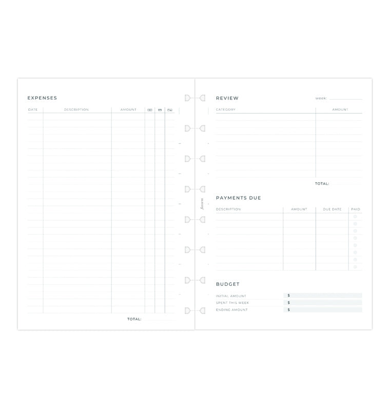 filofax-expense-tracker-notebook-refill-a5-80-g-m image 4