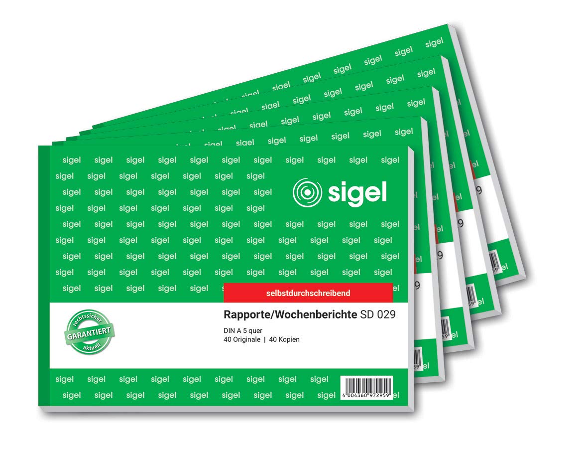 sigel-rp517-rapport-wochenbericht-a5-quer-100-blatt image 7