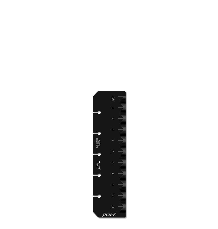 filofax-lineal-lesezeichen-schwarz-mini image 1