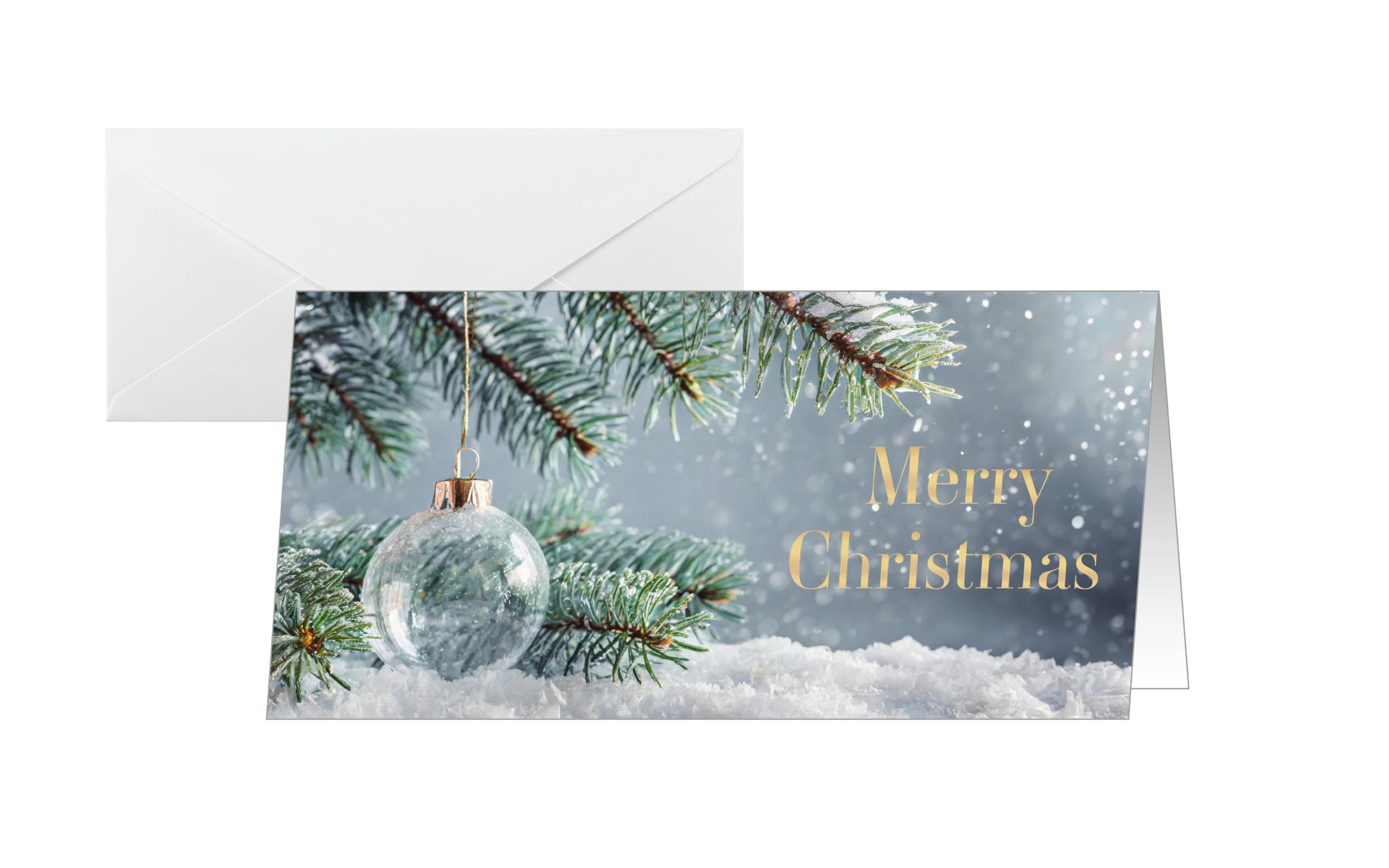 sigel-weihnachtskarten-christmas-wishes-a6-25-st-ck-mit-umschl-gen image 8
