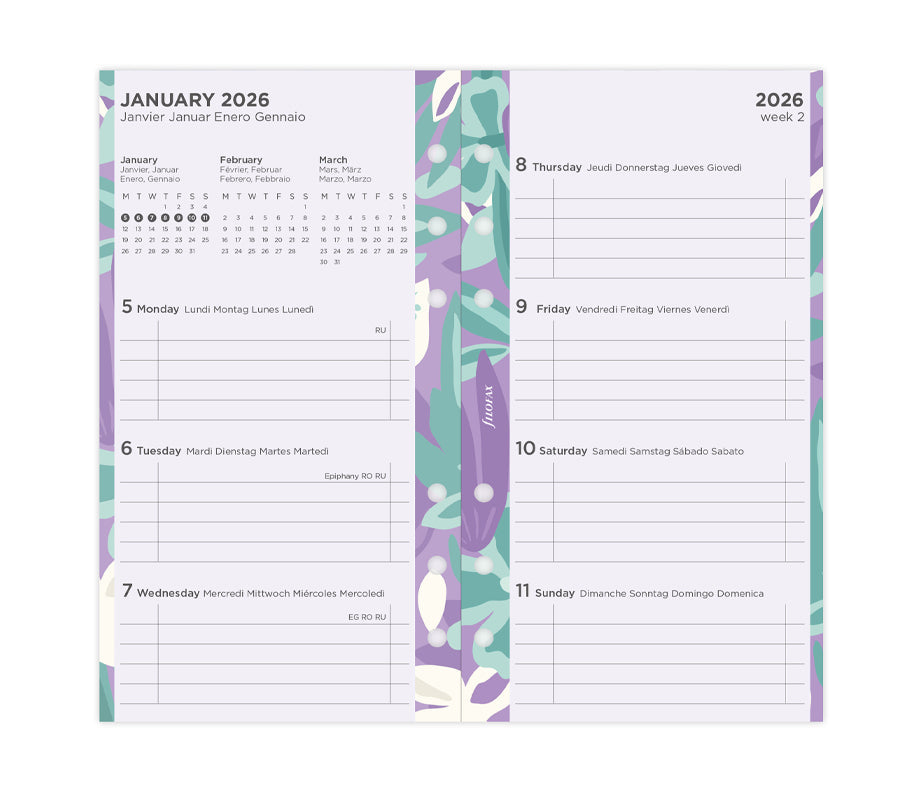 filofax-1-woche-2-seiten-illustrated-diary-pack-personal-2026-kalender-set image 4